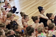 2018 Karilee Free Ex Frenzy Subbies watching a routine
